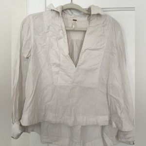 White Free People Tunic